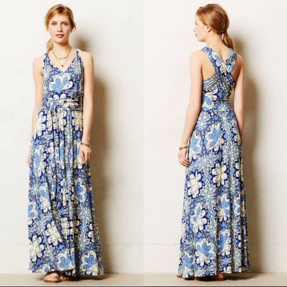 Anthropologie Vanessa Virginia Capuchina Dress, M